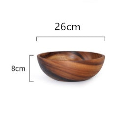 Acacia Wooden Bowl | Stylish & Durable Wooden Tableware for Any Setting