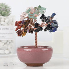 Natural Crystal Lucky Tree Fortune Tree Ornaments