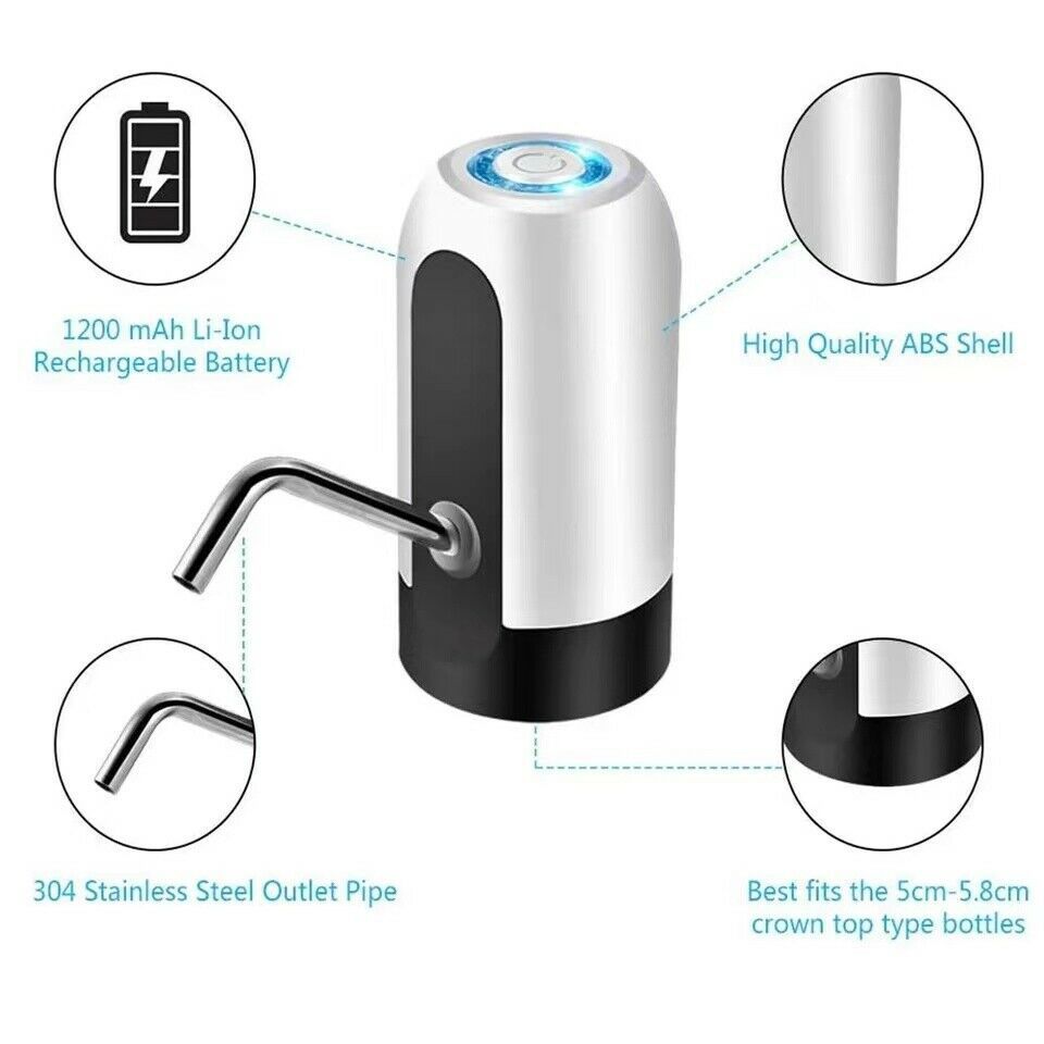 Water Bottle Electric Automatic Universal Dispenser 5 Gallon USB USB Water Dispenser Automatic Drinking Water Bottle