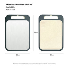 304 Stainless Steel Cutting Board Double-sided