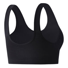 Front Zipper Sports Bra Shockproof High Strength Beauty Back