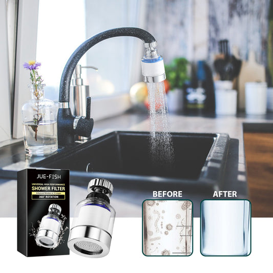 360 Degree Rotating Faucet Filter Water Purifier Faucet Filter Purifier For Kitchen, Bathroom, Sink, Removes Heavy Metals And Hard Water