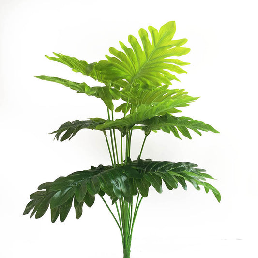 Simulation Of Iron Tree Palm Sky Anemone Leaves Plant Wall Decoration Accessories