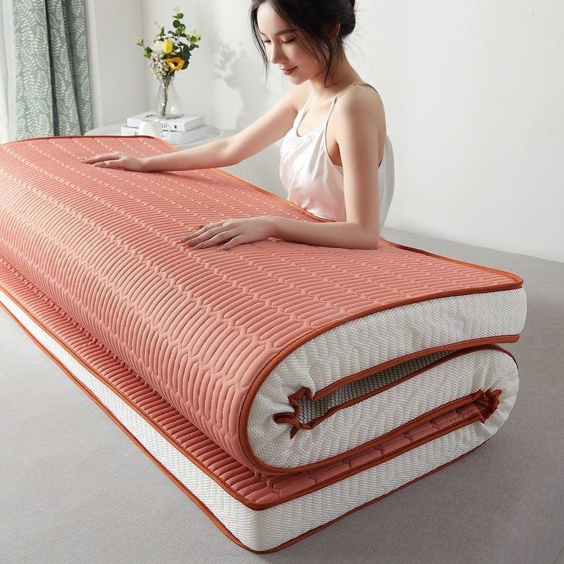 Cool Silk Latex Memory Foam Three-dimensional Mattress