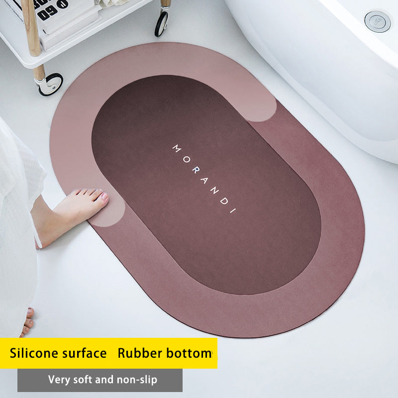 Diatom Mud Absorbent Pad Toilet Floor Mat