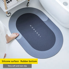 Diatom Mud Absorbent Pad Toilet Floor Mat