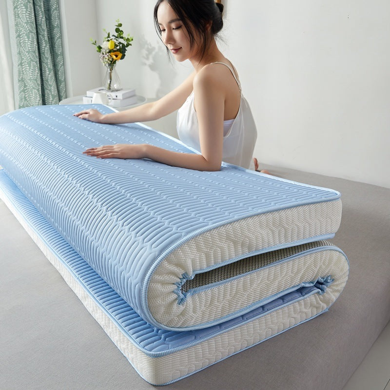 Cool Silk Latex Memory Foam Three-dimensional Mattress