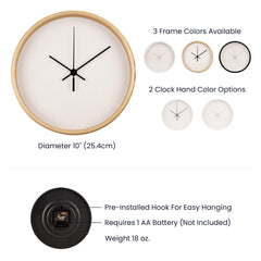 Decorative Wall Clock: Perfect for Home Decor and Gift Giving