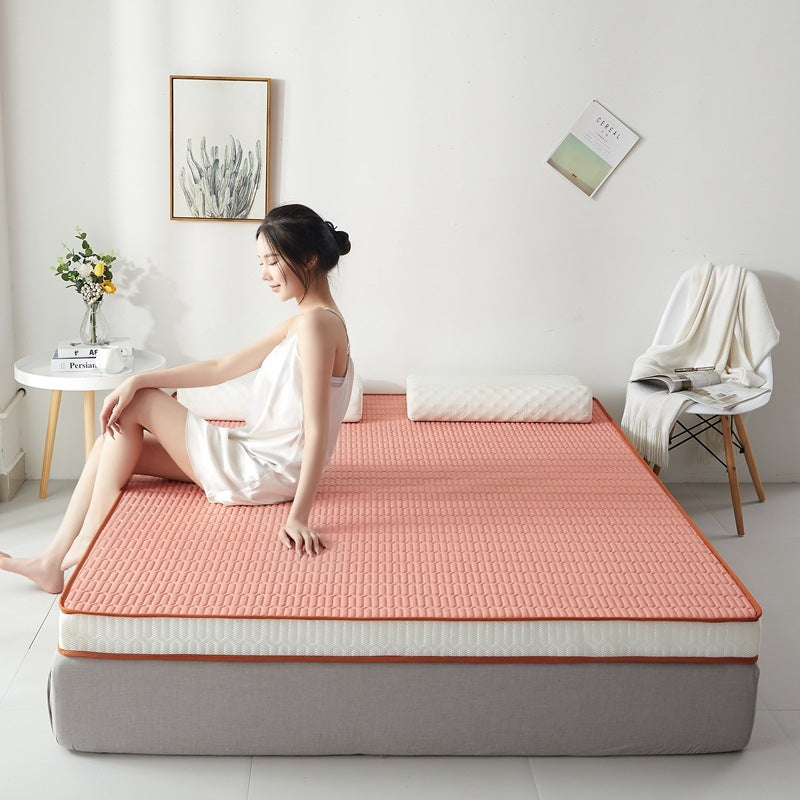 Cool Silk Latex Memory Foam Three-dimensional Mattress